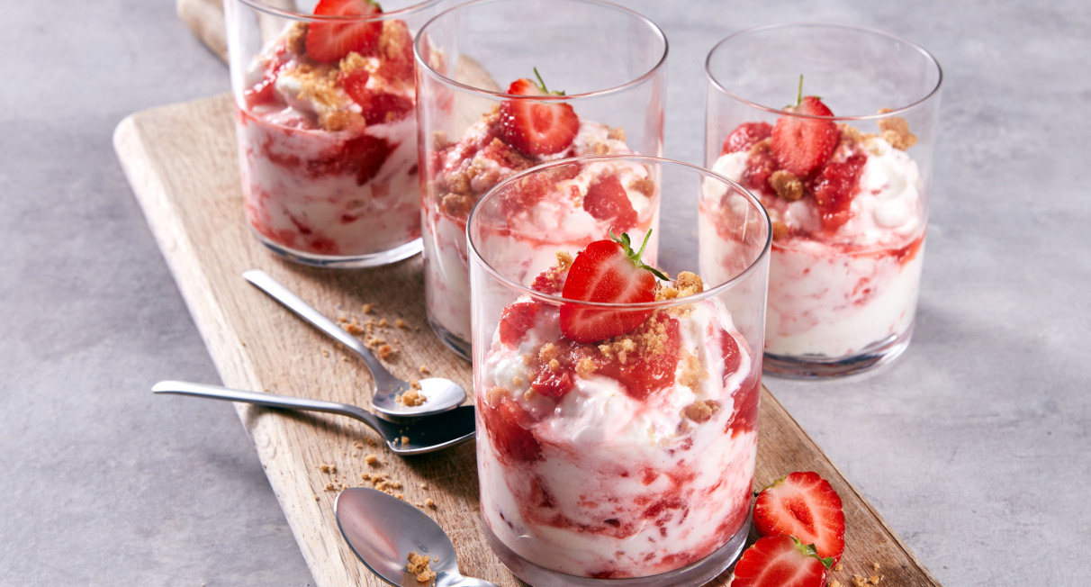Summer Berry Fruit Fool