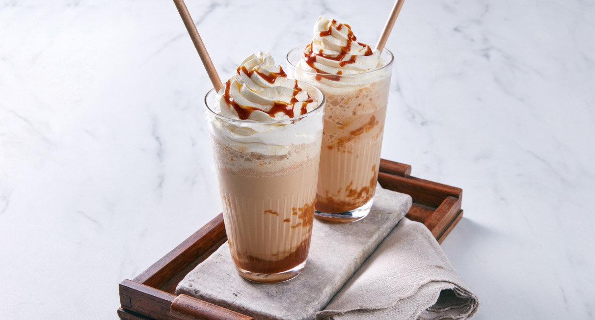 Salted Caramel Affogato Shake